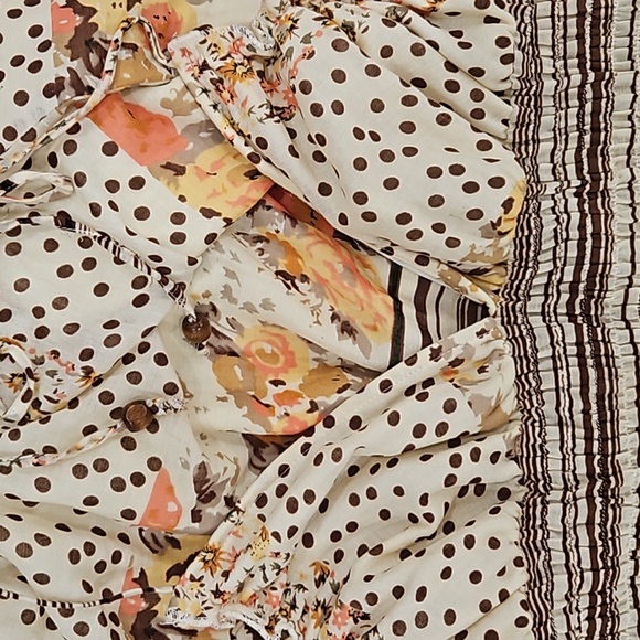 Boho Floral Vintage Halter Dress - SIZE SMALL - Picture 7 of 7